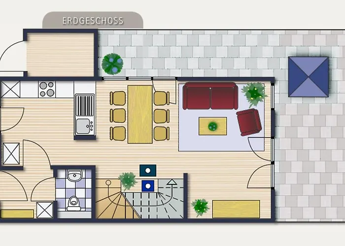 Haus Nr 22, Deichgraf Hébergement de vacances *